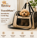 Bevsv™ TravelMate™ Portable Pet Carrier Bag